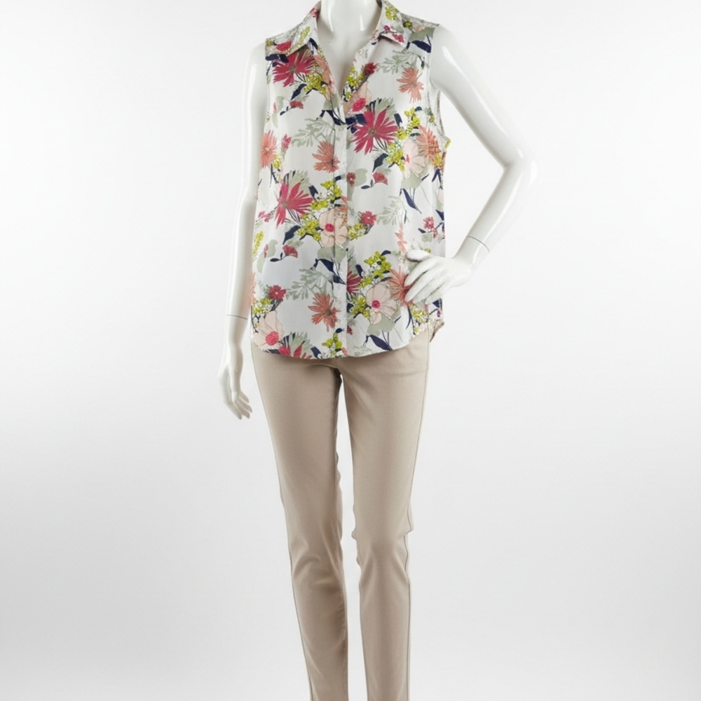 Banana Republic Floral Tank Top - Multicolor